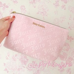 Juicy couture makeup bag